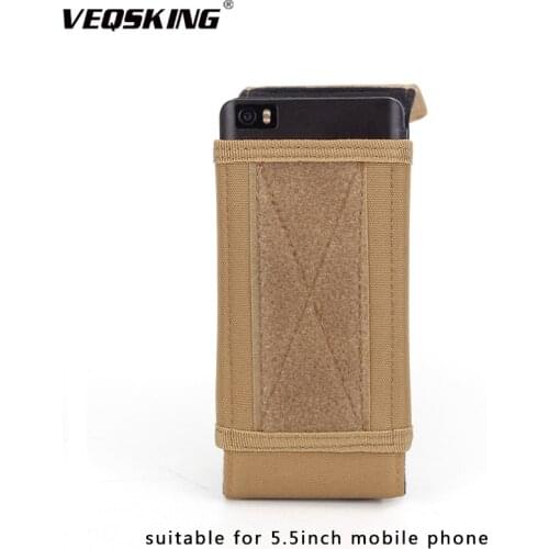 Nylon Outdoor Camouflage Phone Bag,Molle Tactical Army Holder Case,Sport Waist Belt Bag Sport Hunting Camo Bags