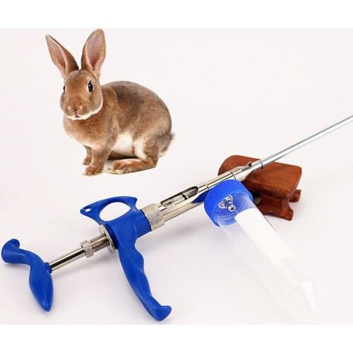 Stainless Steel Rabbit Insemination Gun Insemination Grab Rabbit Semen Collector Rabbit With Artificial Insemination Equipment