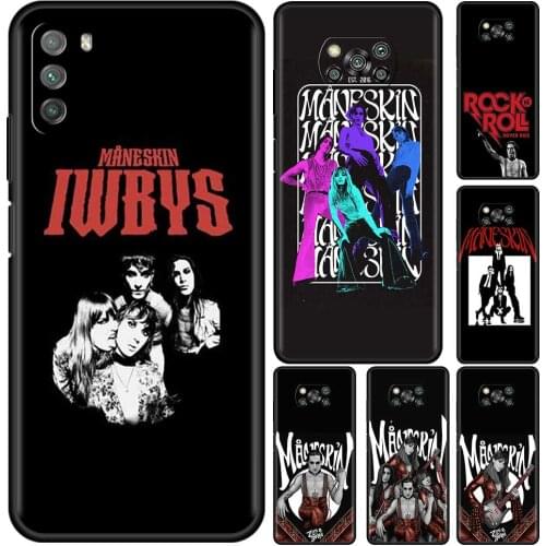 Damiano David Maneskin Silicone Phone Case For Xiaomi Poco X3 NFC M3 Pro 5G Pocophone F1 F3 GT For Redmi Note 9S Cover Capas