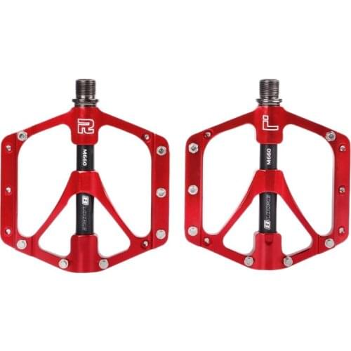 BLOOKE M660 CNC Aluminum Alloy Bicycle Pedal 3 Palin Bearing Mountain Bike Non-Slip Pedals