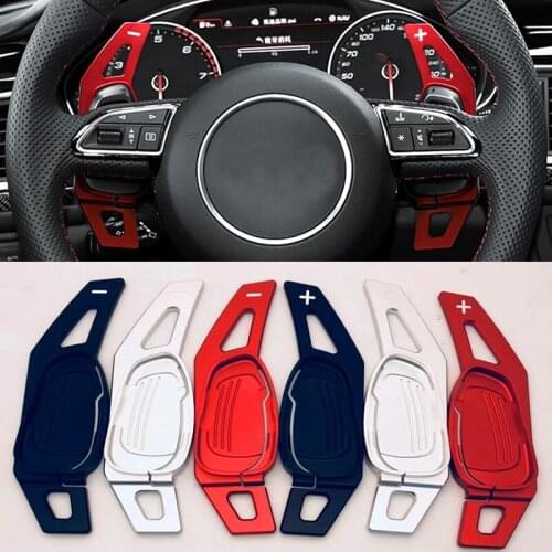Steering Wheel Shift Shifter Paddle for Audi A5 RS7(2016) S3(2015-2017) S5(2016-2017) S6(2015) SQ5(2014-2016) RS3(2015-2016)