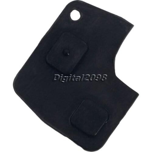 Yetaha Button Replacement Key Shell Blank Remote Key Case Accessories Fob Repair Kit Switch Rubber Pad Key Cover For Toyota X1