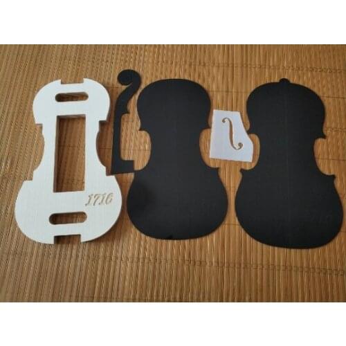 1 set 4/4 violin neck / F hole templet and Mold/Mold templet