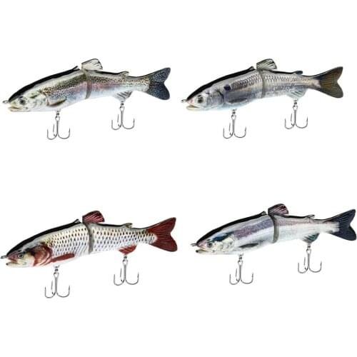 1PCS Trolling Fish Lures Swim Minnow Wobbler Multi-section Hard Bait180mm/65.5g Artificial Crankbait Jig Fishing tackle Lu