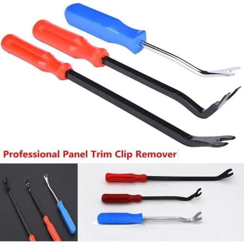 3pc Removal Clip Trim Tool Car Door Window Panel Remover Fastener Pliers Tools