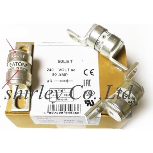 Free Shipping 10PCS 100% New Original BUSSMANN fuse BS88:4 fuse 100LET 100A 125LET 125A 160LET 160A 180LET 180A 240V Ac