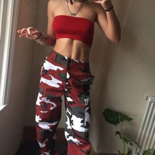 Women arrival Camouflage Jogger Pants Women Military Harem Pants Pantalon Femme Trouser Ankle-Length Cotton Camo Pants