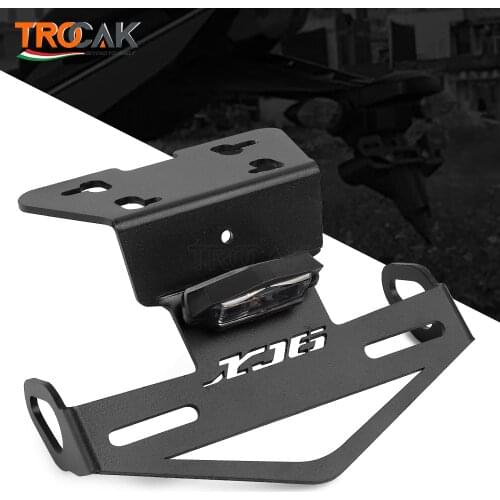 License Plate Holder LED Light For YAMAHA XJ6 /DIVERSION/F XJ6N XJ6F XJ6S FZ6R 2009-2017 Motorcycle Tail Tidy Fender Eliminato