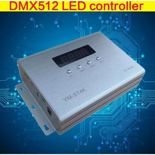 DMX512 LED program 4/8 single system wireless synchronization stand-alone Controller For LED Pixel light DMX512 Light LED Full