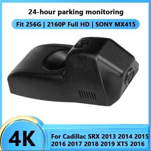 Full HD 2160P Wifi Hidden Car DVR Dash Cam Camera Video Recorder For Cadillac SRX 2013 2014 2015 2016 2017 2018 2019 XT5 2016