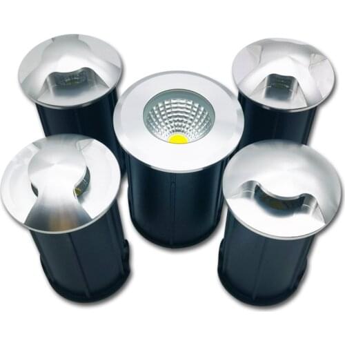 IP67 DC12/24V Outdoor Lighting 3W 5W Garden Yard Step Stairs Floor Deck LED Recessed Inground Lamps Underground Spotlight 220V