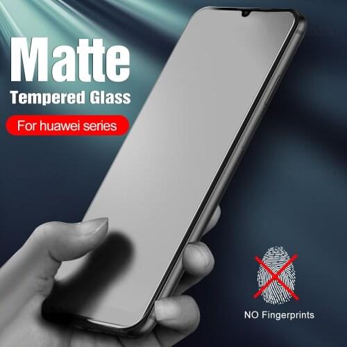 Frosted Protective Film Tempered Glass for huawei P40 Lite P30lite Nova 5i Matte Anti-fingerprint Screen Protector Glass Film