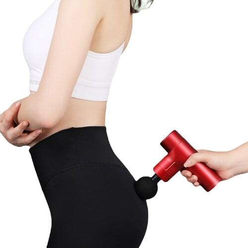 Mini Massage Gun Deep Tissue Percussion Muscle Massager for Sore Muscle Pain Relief Portable Handheld Electric Fascial Gun