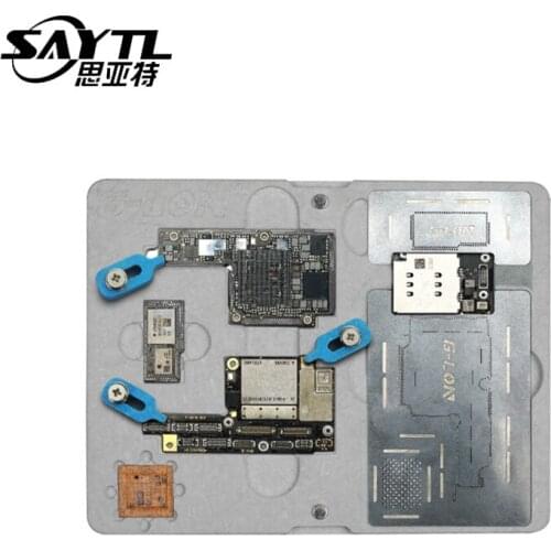 Motherboard Holder Fixture For iPhone X XS XSMAX Mainboard BGA Reballing Kit Set Plant Tin Stencil Soldering Repair Tools