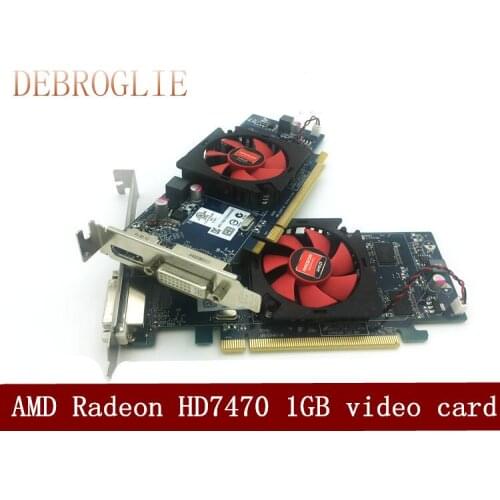 AMD HD7470 1G Independent video card supports 4K small case Office video card
