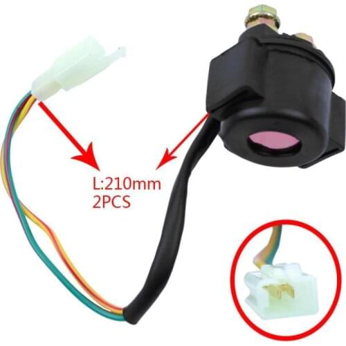 GY6 50cc 125cc 150cc 250cc ATV Ignition Coil Starter Relay For Scooter ATV Moped Motorcycle Replacement Accessories