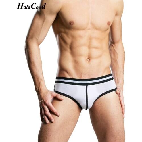 Hot New Fashion Solid Male Underpant Briefs Men Underwear 3D Sexy Briefs Mens U Convex Panties Mens Modal Breathable Underwear
