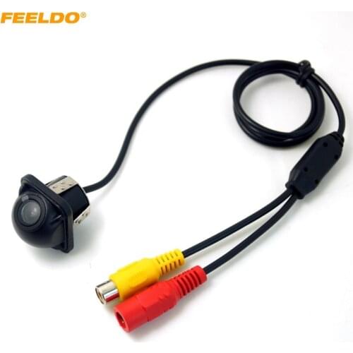 FEELDO 1Set Universal Waterproof Clip-Ring Backup Rear View Camera Reversing Car Camera #AM1927