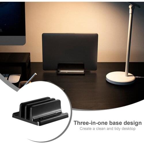 Vertical Laptop Stand Holder For MacBook Air Pro Adjustable Foldable Notebook Stand Computer Laptop Support Tablet Stand