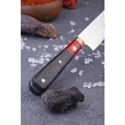 100% Handmade SteakHouse Chef Show Knife - Made in Turkiye Surmene