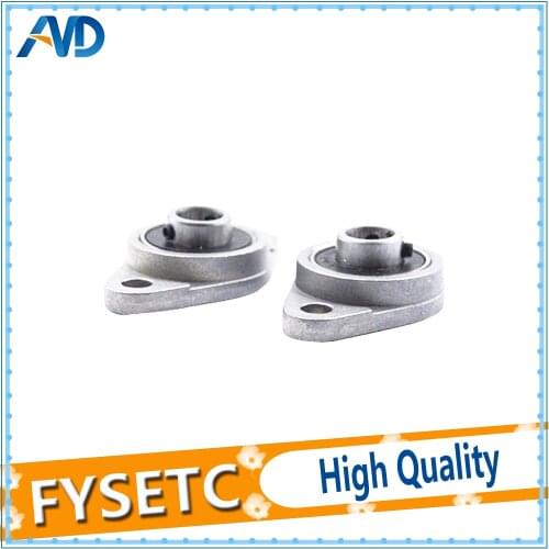 4 pcs/lot KFL08 Bearing Bracket For Trapezoidal T8 Lead Screw 3D Printers Parts Mounted Stand Part Stainless Steel Support