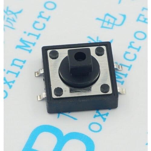50pcs/Key switch 12*12*7.3 SMD B3F Tact Switch 4 Pin
