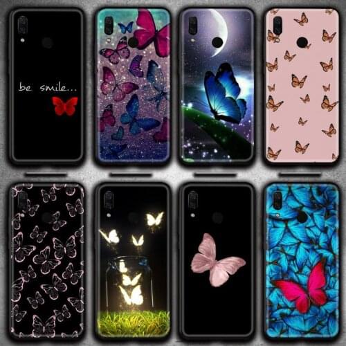 Be Smile Butterfly Art Phone Case Huawei Y6P Y8S Y8P Y5II Y5 Y6 2019 P Smart Prime Pro