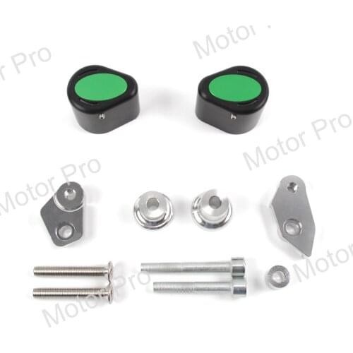 For Suzuki B-KING 1300 2008 - 2012 Engine Slider Protectors Falling Protection Protective B KING BKING1300 2009 2010 2011 Black