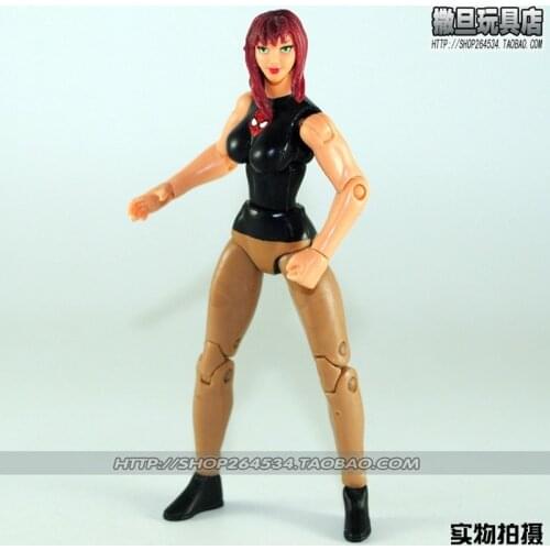 MARVEL Spider-Man Mary Jane Watson Joints Movable Action Figure Model Ornament Toys Gifts