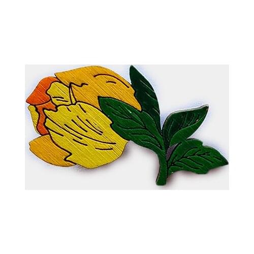 МАТУР ЗНАЧОК Flower Brooches For Clothes