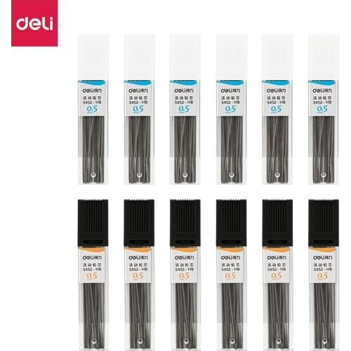 20Pcs/Box 0.5/Graphite Lead 2B Mechanical Pencil Replace Lead Pencil Refill Erasable Smooth Writing Drawing Stationery