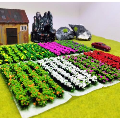 1:35 mini flower mini grass model artificial turf military model making handmade DIY building model materials miniature building