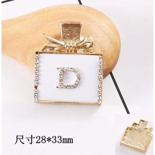Fashion drip oil letter perfume bottle diy mobile phone case beauty jewelry accessories material
