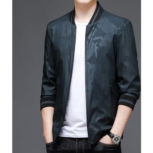 2021 New Brand Casual Fashion Streetwear Spring and Autumn Clothes Men Jacket Top Quality Windbreaker Coats Men Clothes