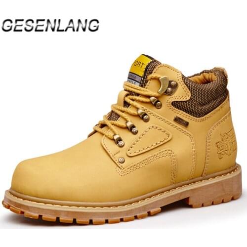 Winter Mens Walking Shoes Plus Fur Warm Nonslip Snow Motorcycle Work Boots Big Size High Top Wearable Outdoor Male Sneakers New