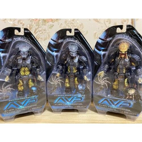 NECA Alien VS. Predator PVC 7" Action Figure Toy Collectible Model MASKED SCAR CELTIC