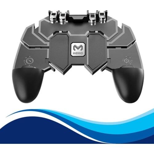 The new AK66 six-finger one machine mobile phone chicken game controller PUBG mobile game king glory artifact game fire keychain