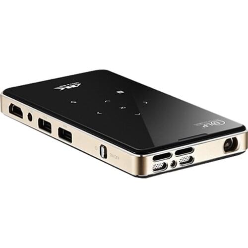 P09 T972 Quadcore 1GB 8GB Portable DLP Android Mini smart LED Projector 4K decoding Home Theatre android 9