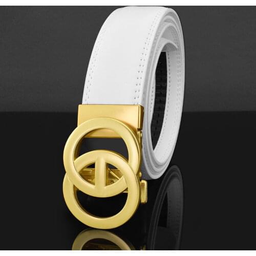 High Quality Letter Buckle Fashion Western Belt Mens Crocodile Grain Leather Automatic Buckle Fashion Belt Mens Luxury Brand