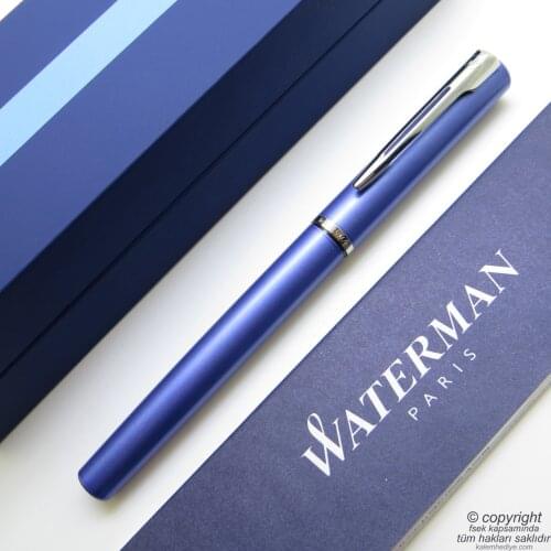 Waterman Roller Pen Allure Blue | İsme Special Pen | Gift Pen