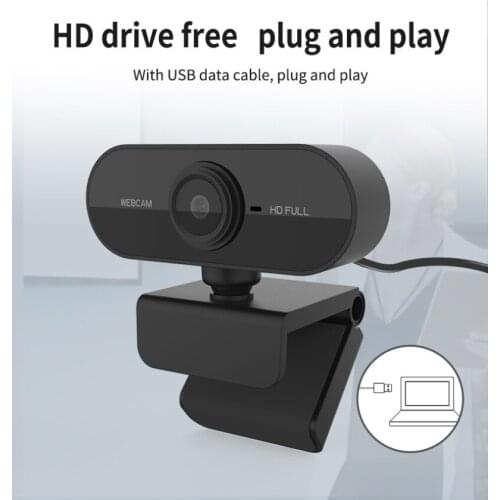 HD 1080P Webcam PC Webcam With Microphone Rotatable Camera Multifunctional Video Call Conference Working live streaming Equipmen