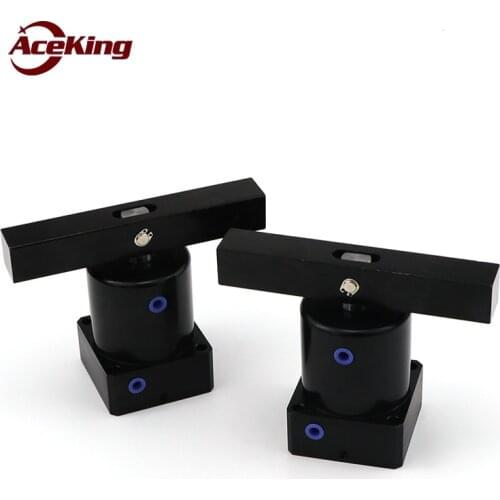 Rotation clamping lower cylinder 90 degree double pressure plate srcd-r-l25/32/40/50/63-90/45/180 rotation Angle