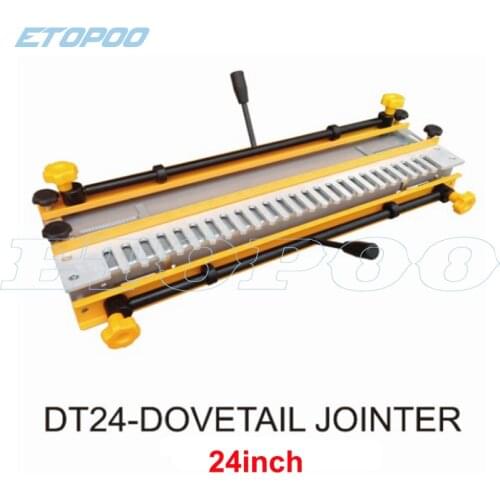 High Quality 24-inch Wood Dovetail Tenoner Woodworking Tool Dovetail Joints with 1 Semi-permeable Template+1pc Swallowtail Knife
