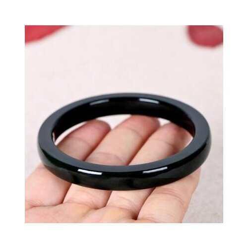 Zheru Jewelry Natural Hetian Jade Dark Green 54-64m Bracelet Elegant Princess Jewelry Best Gift for Mother and Girlfriend