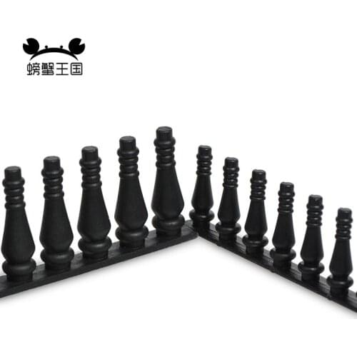 5pcs 1/25 1/75 1/100 Fences Model Train Railway model train HO scale railway modeling