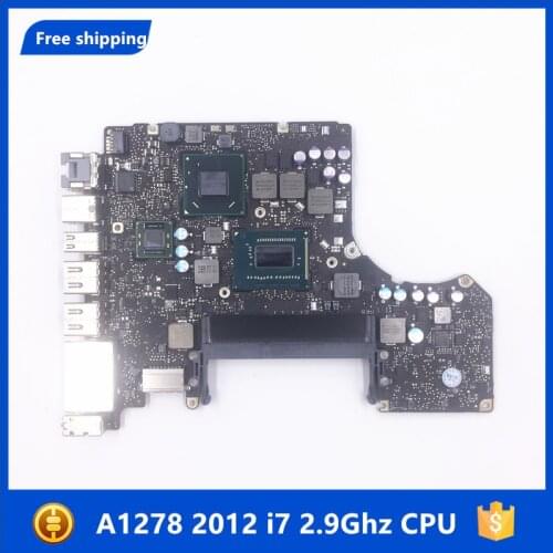 Promotion Md102LL/A For Macbook Pro 13" A1278 2012 i7 2.9GHZ Md102 Notebook Logic Board laptop Motherboard 661-6588 820-3115-B