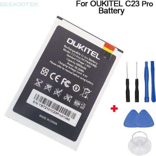 New Original Oukitel C23 pro Battery Phone Battery Repair Accessories For OUKITEL C23 Pro 6.53 Inch Android 10 Smartphone