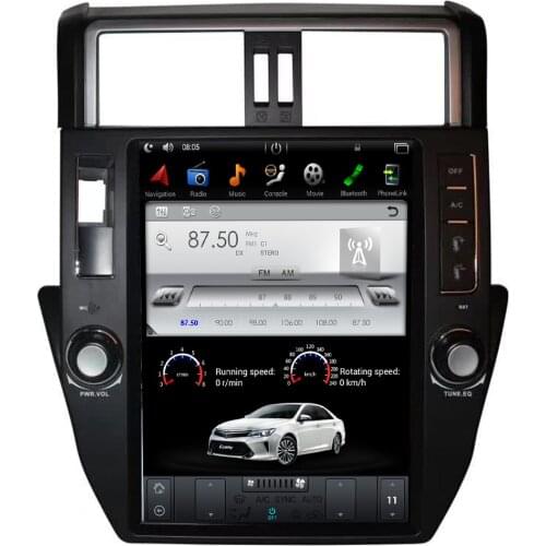 Android 9.0 2+32GB Car NO DVD Player GPS Navi For Toyota Land Cruiser Prado 150 2010-2013 Autoradio Multimedia Headunit ISP