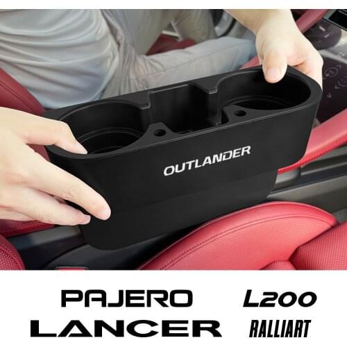 Car Cup Holder Auto Seat Gap Water Drink Bottle Stand For Mitsubishi Lancer Outlander Pajero L200 Ralliart Triton Accessories