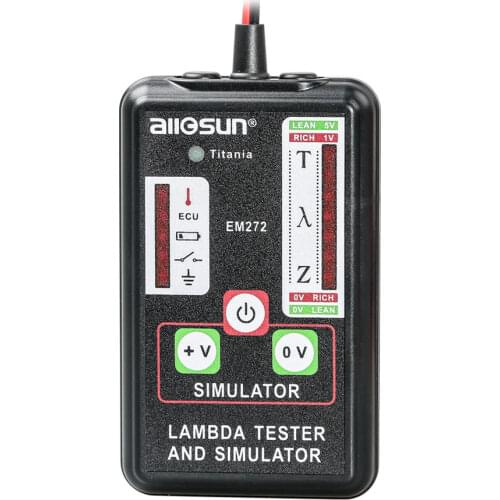 All sun All-Sun EM272 Automotive Tester For car Lambda & Simulator Test use for 1,2,3 and 4 wire sensors Automotive Diagnostics